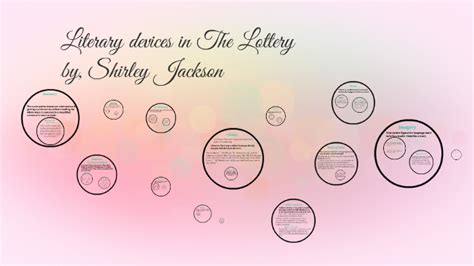 The Lottery Literary Devices .